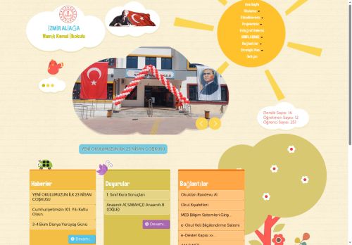 İZMİR / ALİAĞA - Namık Kemal İlkokulu