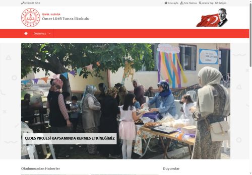 İZMİR / ALİAĞA - Ömer Lütfi Tunca İlkokulu