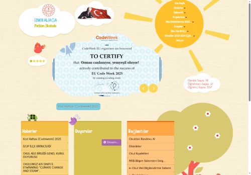 İZMİR / ALİAĞA - Petkim İlkokulu