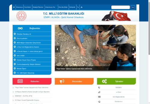 İZMİR / ALİAĞA - Şehit Kemal Ortaokulu
