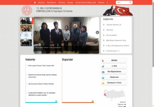 İZMİR / BALÇOVA - Ertuğrulgazi Ortaokulu