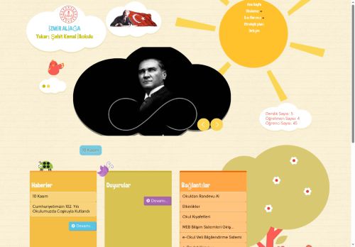 İZMİR / ALİAĞA - Yukarı Şehit Kemal İlkokulu