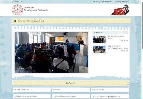 İZMİR / ALİAĞA - 80.Yıl Çamlık Ortaokulu