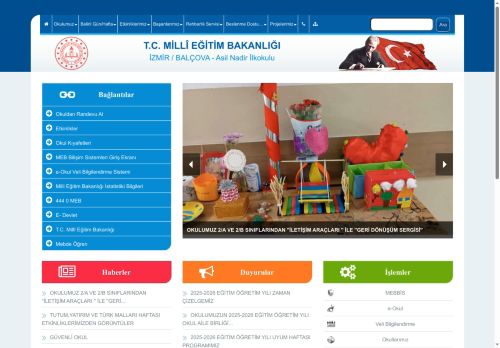 İZMİR / BALÇOVA - Asil Nadir İlkokulu