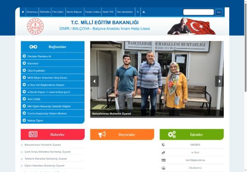 İZMİR / BALÇOVA - Balçova Anadolu İmam Hatip Lisesi