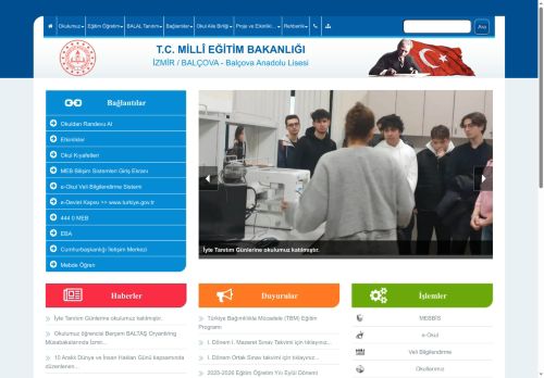 İZMİR / BALÇOVA - Balçova Anadolu Lisesi