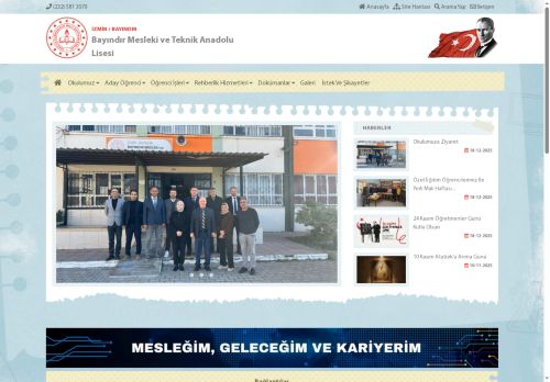 İZMİR / BAYINDIR - Bayındır Mesleki ve Teknik Anadolu Lisesi