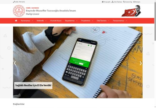 İZMİR / BAYINDIR - Bayındır Muzaffer Tuzcuoğlu Anadolu İmam Hatip Lisesi