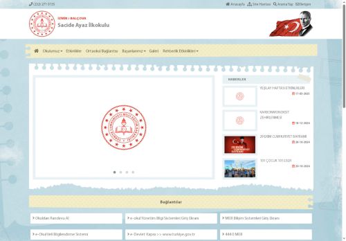 İZMİR / BALÇOVA - Sacide Ayaz İlkokulu