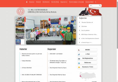 İZMİR / BALÇOVA - Vali Kutlu Aktaş İlkokulu