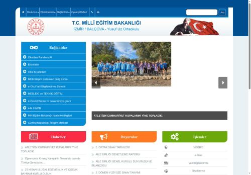 İZMİR / BALÇOVA - Yusuf Uz Ortaokulu