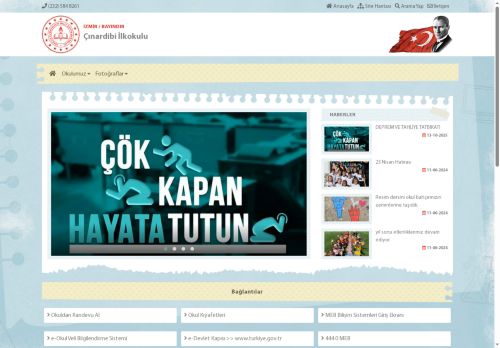 İZMİR / BAYINDIR - Çınardibi İlkokulu