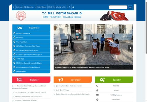 İZMİR / BAYINDIR - Havuzbaşı İlkokulu