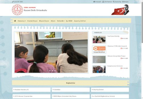 İZMİR / BAYINDIR - Kazım Dirik Ortaokulu