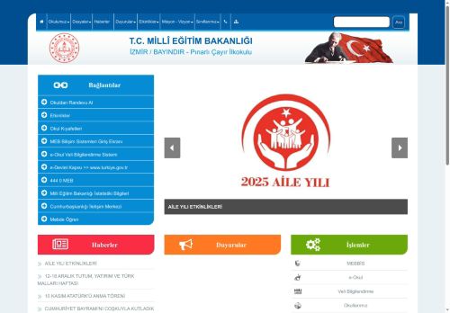 İZMİR / BAYINDIR - Pınarlı Çayır İlkokulu