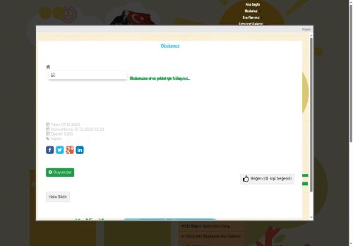 İZMİR / BAYINDIR - Söğütören İlkokulu