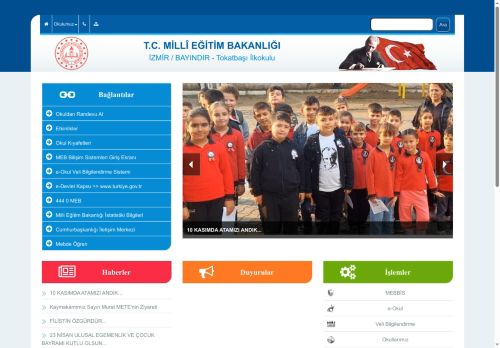 İZMİR / BAYINDIR - Tokatbaşı İlkokulu