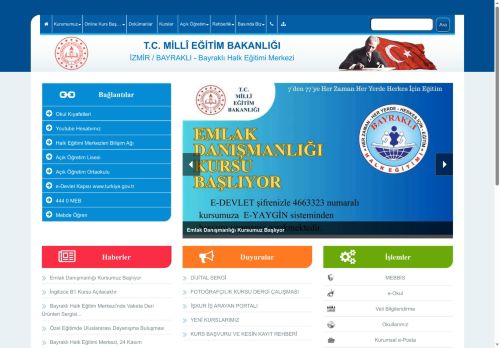 İZMİR / BAYRAKLI - Bayraklı Halk Eğitimi Merkezi