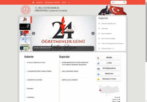 İZMİR / BAYRAKLI - Çamkıran Ortaokulu