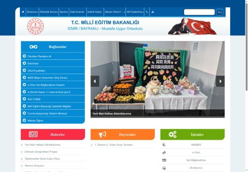 İZMİR / BAYRAKLI - Mustafa Uygur Ortaokulu