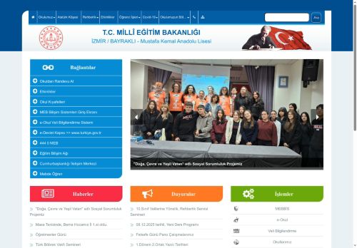 İZMİR / BAYRAKLI - Mustafa Kemal Anadolu Lisesi