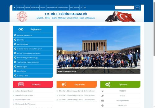 İZMİR / TİRE - Şehit Mehmet Oruç İmam Hatip Ortaokulu