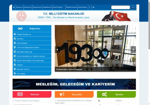 İZMİR / TİRE - Tire Mesleki ve Teknik Anadolu Lisesi