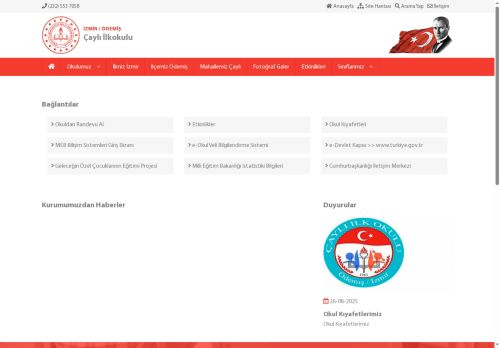 İZMİR / ÖDEMİŞ - Çaylı İlkokulu