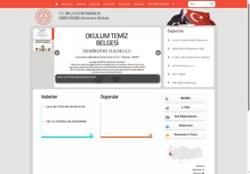 İZMİR / ÖDEMİŞ - Demirdere İlkokulu