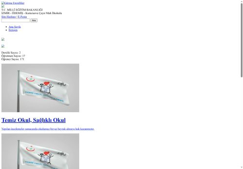 İZMİR / ÖDEMİŞ - Kurucuova Çayır Mah İlkokulu