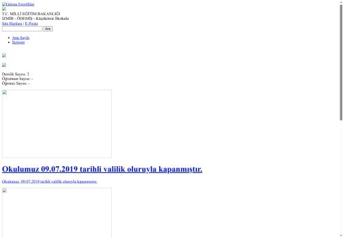 İZMİR / ÖDEMİŞ - Küçükören İlkokulu