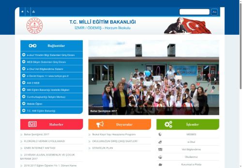 İZMİR / ÖDEMİŞ - Horzum İlkokulu