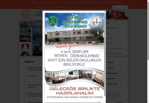 İZMİR / ÖDEMİŞ - İmam Birgivi Anadolu İmam Hatip Lisesi