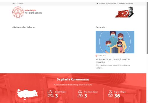 İZMİR / ÖDEMİŞ - Köseler İlkokulu