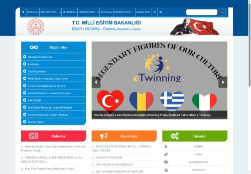 İZMİR / ÖDEMİŞ - Ödemiş Anadolu Lisesi