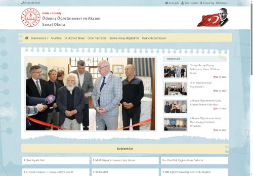 İZMİR / ÖDEMİŞ - Ödemiş Öğretmenevi ve Akşam Sanat Okulu