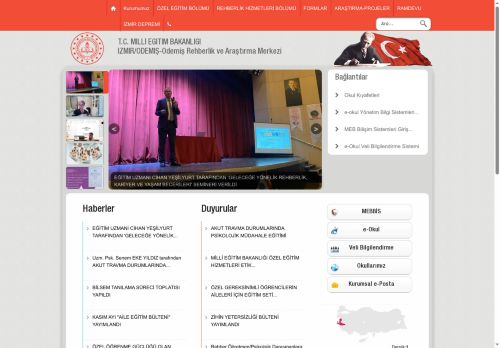 İZMİR / ÖDEMİŞ - Ödemiş Rehberlik ve Araştırma Merkezi