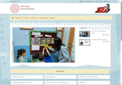 İZMİR / ÖDEMİŞ - Pirinçci İlkokulu