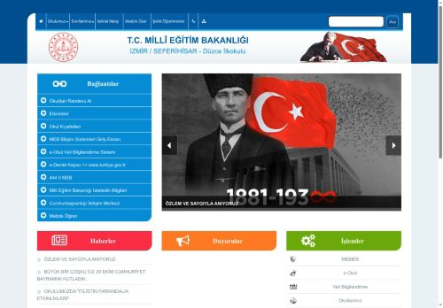 İZMİR / SEFERİHİSAR - Düzce İlkokulu