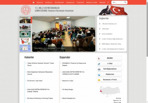 İZMİR / ÖDEMİŞ - Yanbastı Kardeşler Anaokulu