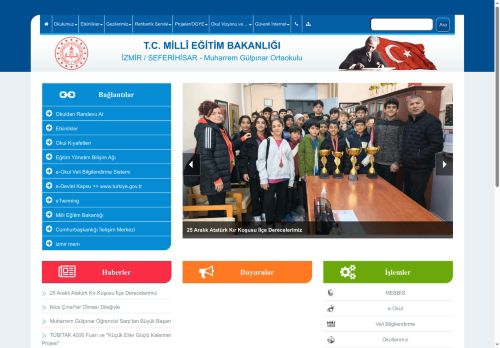 İZMİR / SEFERİHİSAR - Muharrem Gülpınar Ortaokulu