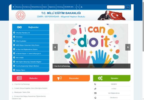 İZMİR / SEFERİHİSAR - Müşerref Hepkon İlkokulu