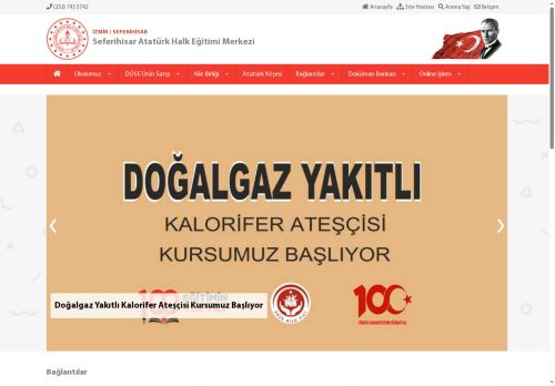 İZMİR / SEFERİHİSAR - Seferihisar Atatürk Halk Eğitimi Merkezi