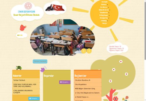 İZMİR / SEFERİHİSAR - Soner Değerli-Ürkmez İlkokulu