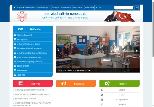 İZMİR / SEFERİHİSAR - Yeni Orhanlı İlkokulu