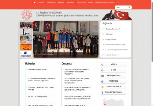 İZMİR / SELÇUK - Borsa İstanbul Şehit Ömer Halisdemir Anadolu Lisesi