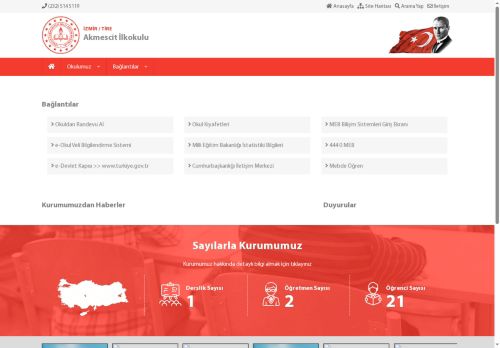 İZMİR / TİRE - Akmescit İlkokulu