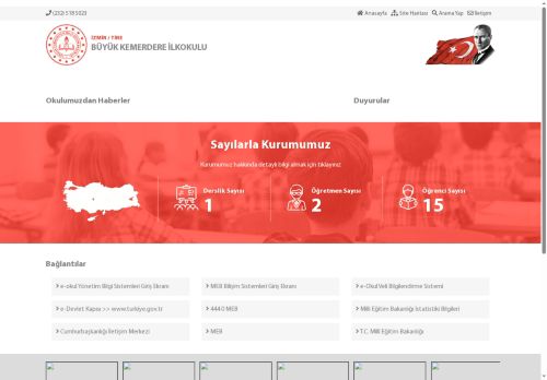 İZMİR / TİRE - BÜYÜK KEMERDERE İLKOKULU