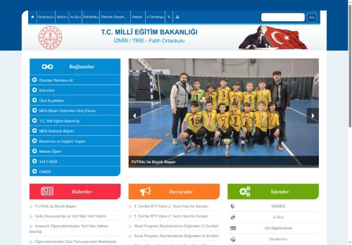 İZMİR / TİRE - Fatih Ortaokulu