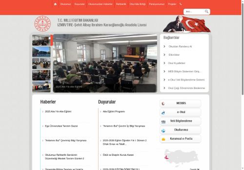 İZMİR / TİRE - Şehit Albay İbrahim Karaoğlanoğlu Anadolu Lisesi